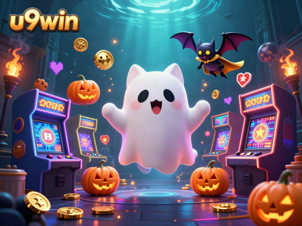 Engage with u9win’s thrilling haunted casino gaming through a vivid 3D scene.